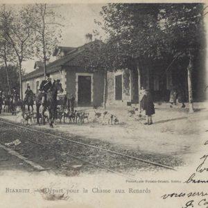 Départ pour la Chasse aux Renards