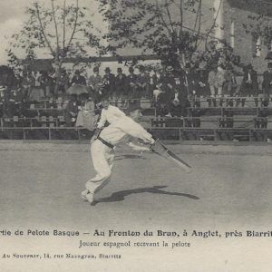 Partie de Pelote Basque - Au Fronton du Brun, à Anglet, près Biarritz
