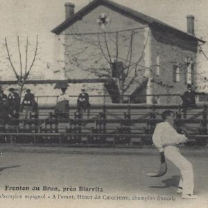Fronton du Brun, près Biarritz