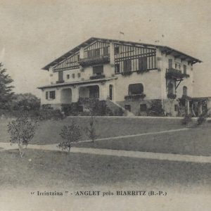 "Irrintzina" - ANGLET près BIARRITZ (B.-P) le jardin