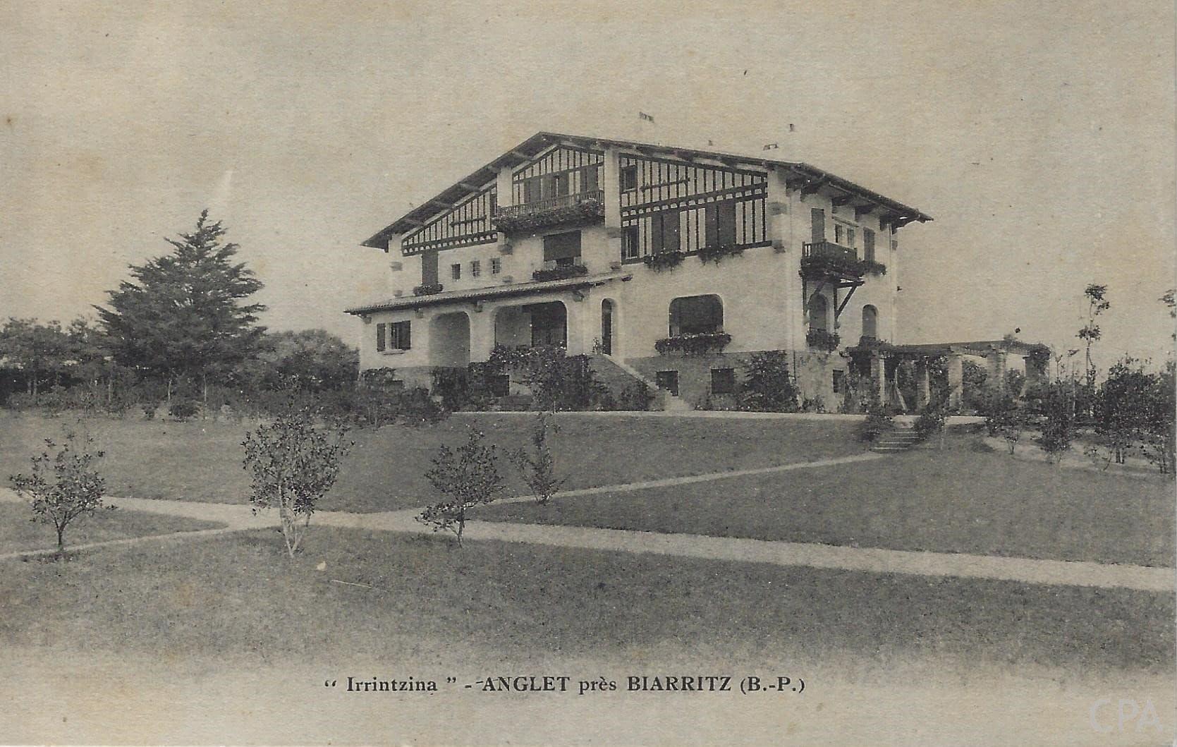 "Irrintzina" - ANGLET près BIARRITZ (B.-P) le jardin