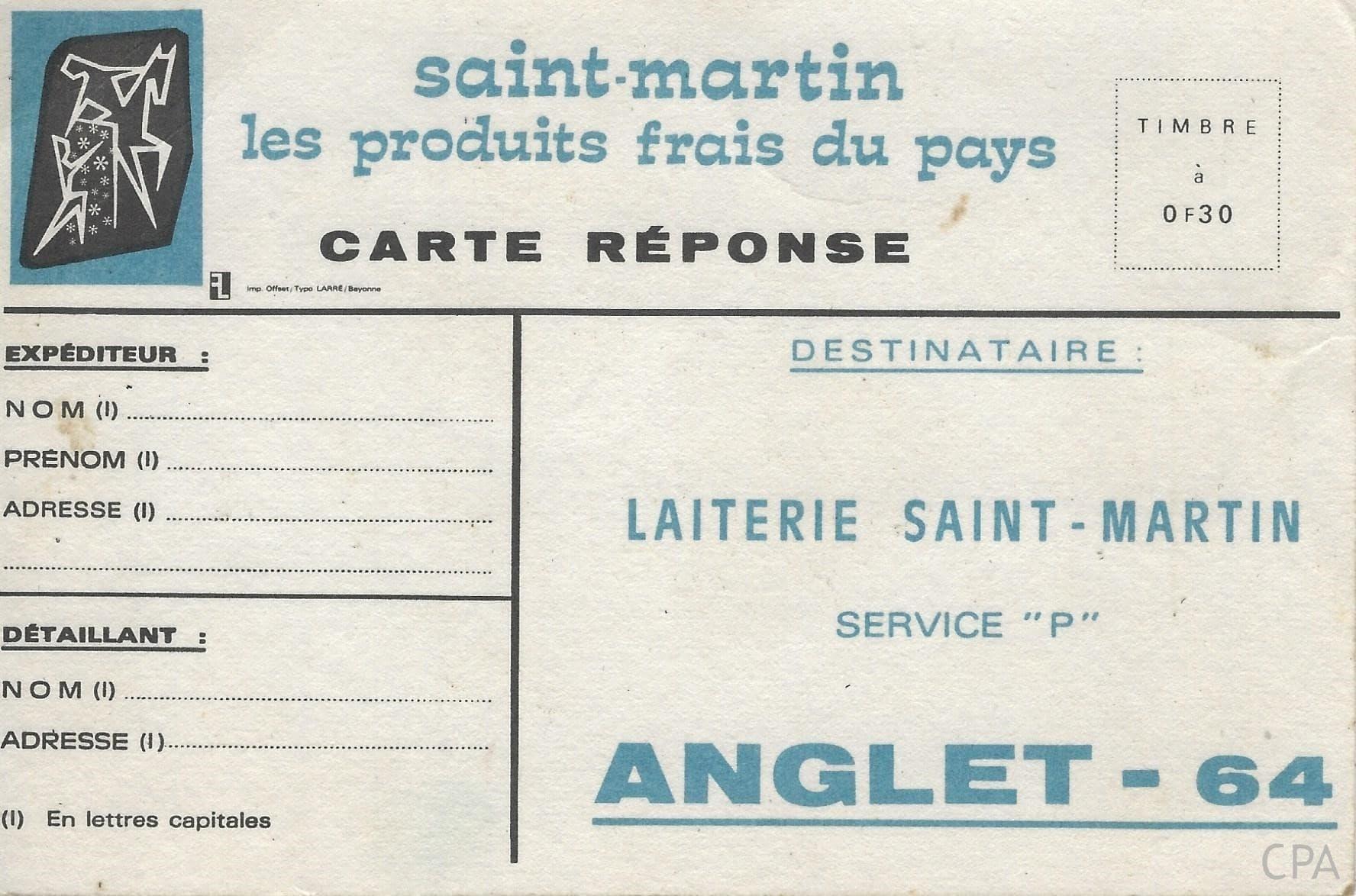 Laiterie Saint-martin les produits frais du pays