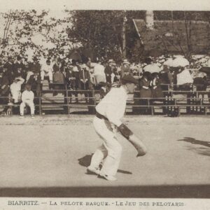 LA PELOTE BASQUE - LE JEU DES PELOTARIS