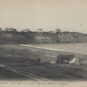 La Plage et le Phare vus de la chambre d'Amour