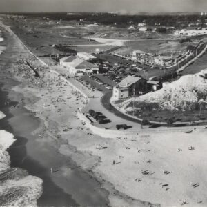 Vue panoramique de la plage de la Chambre d'Amour.