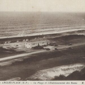 ANGLET-PLAGE (B.-P.) - La Plage et l'Etablissement des Bains