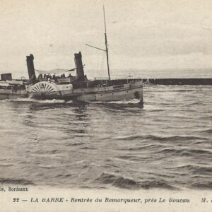 LA BARRE - Rentrée du Remorqueur, près le Boucau